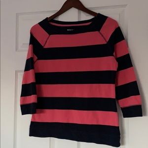 Striped sweater top